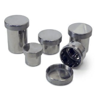 Pulver Pots (316L Edelstahl steel)