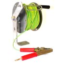 Entladungsrolle mit Handkurbel und 20 Meter Kabel