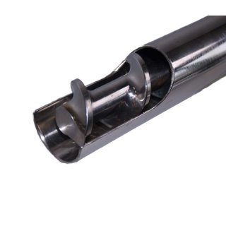 Machined from stainless steel AISI 316